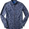 JOOP! Hemd Han2-W 1500924/15002174/523 Chambray, Jeansblau gemustert, Jeansblau