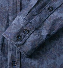 JOOP! Hemd Han2-W 1500924/15002174/523 Chambray, Jeansblau gemustert, Jeansblau -hemdenverkauf 203361 norm3