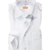 OLYMP Pilothemd 0781/64/00 Modern Fit, Popeline, Weiß