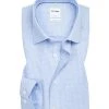 OLYMP Hemd Luxor Comfort Fit 3190/64/11 Popeline, Bleu-weiß kariert, Bleu