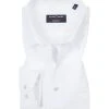 CasaModa Modern Fit Kent 006550/0 Hemd, Popeline, Wollweiß, Weiß