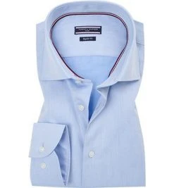 Tommy Hilfiger Tailored Hemd TT67870366/410 Regular Fit, Twill, Hellblau meliert, Hellblau
