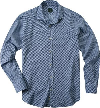 Henry Cotton's Hemd 5016050/26209/720 Popeline, Hellblau-marine gemustert, Blau 1 Henry Cotton's Hemd 5016050/26209/720 Popeline, Hellblau-marine gemustert, Blau