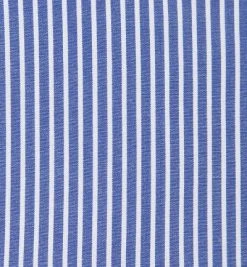 rosso e nero Hemd Platino 61/4 Slim Fit, Popeline, Dunkelblau-weiß gestreift, Blau -hemdenverkauf 217218 norm3