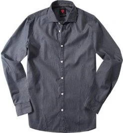 Strellson Sportswear Caleb-W 14002144/812 Jeanshemd, Slim Fit, Baumwolle, Blaugrau