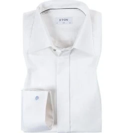 ETON Slim Fit Kent 3101/70518/30 Hemd, Baumwolle, Creme