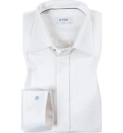 ETON Slim Fit Kent 3101/70518/30 Hemd, Baumwolle, Creme 1 ETON Slim Fit Kent 3101/70518/30 Hemd, Baumwolle, Creme