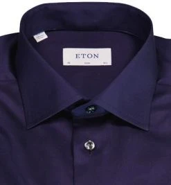 ETON Slim Fit 3000/79511/29 Hemd, Twill, Dunkelblau -hemdenverkauf 225548 norm2