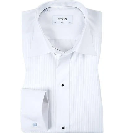 ETON Slim fit Kent 6315/70510/00 Hemd, Popeline, Weiß 1 ETON Slim fit Kent 6315/70510/00 Hemd, Popeline, Weiß