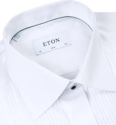 ETON Slim fit Kent 6315/70510/00 Hemd, Popeline, Weiß 2 ETON Slim fit Kent 6315/70510/00 Hemd, Popeline, Weiß – Bild 2