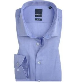 Daniel Hechter Hemd Kent 10200/55984/67 Modern Fit, Baumwolle, Himmelblau meliert, Blue