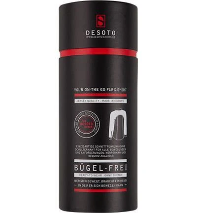 DESOTO Hemd Kent 21020-3/51 Modern Fit, Jersey, Bleu, Hellblau 4 DESOTO Hemd Kent 21020-3/51 Modern Fit, Jersey, Bleu, Hellblau – Bild 4