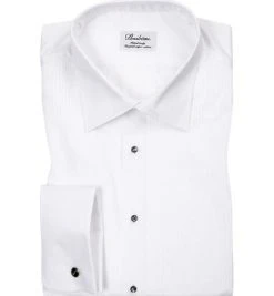 Stenströms Fitted Body 636561/1032/000 Hemd, Popeline, Weiß