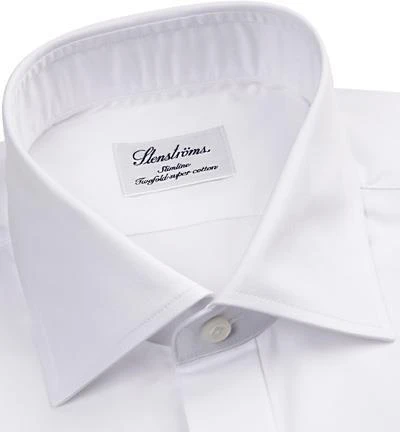 Stenströms Slimline 726771/1467/000 Hemd, Twill, Weiß 2 Stenströms Slimline 726771/1467/000 Hemd, Twill, Weiß – Bild 2