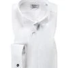 Stenströms Fitted Body 627401/1032/000 Frackhemd, Twill, Weiß