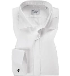 Stenströms Fitted Body 626771/1467/000 Hemd, Twill, Weiß