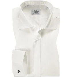 Stenströms Fitted Body 626771/1467/200 Hemd, Twill, Ecru, Creme
