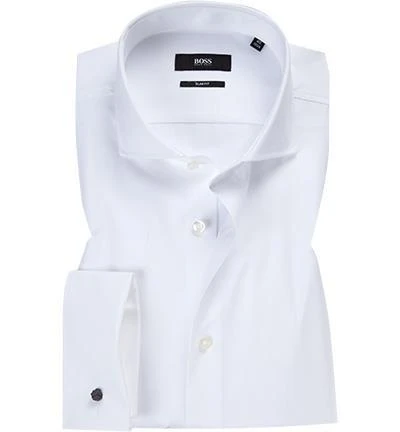 BOSS Hemd Jaiden 50308164/100 Slim Fit, Twill, Weiß, White 2 BOSS Hemd Jaiden 50308164/100 Slim Fit, Twill, Weiß, White – Bild 2