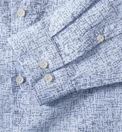 Calvin Klein Hemd K1IK101779/849 Fitted, Popeline, Weiß-blau gemustert, Electric blue 5 Calvin Klein Hemd K1IK101779/849 Fitted, Popeline, Weiß-blau gemustert, Electric blue -hemdenverkauf 233845 norm3