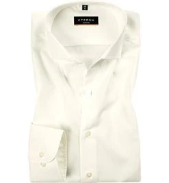 ETERNA slim fit 8500/F182/21 Hemd, Baumwolle, Wollweiß