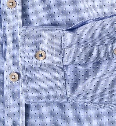 JOOP! Hemd Haye-W 15002888/527 Popeline, Blau gemustert, Blau 3 JOOP! Hemd Haye-W 15002888/527 Popeline, Blau gemustert, Blau – Bild 3