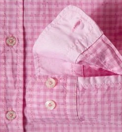 Lucky de Luca Hemd Nyro 8105/2 Baumwolle, Pink-rosa kariert, Pink -hemdenverkauf 236254 norm3