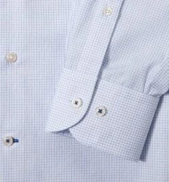 JOOP! Hemd Mika 17007302/327 Modern Fit, Baumwolle, Weiß-blau gemustert, Blau-weiß -hemdenverkauf 236737 norm3