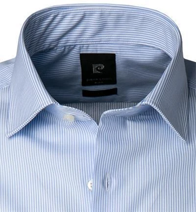 Pierre Cardin Hemd 1309/000/25423/9021 Popeline, Blau-weiß gestreift, Blau-weiß 2 Pierre Cardin Hemd 1309/000/25423/9021 Popeline, Blau-weiß gestreift, Blau-weiß – Bild 2