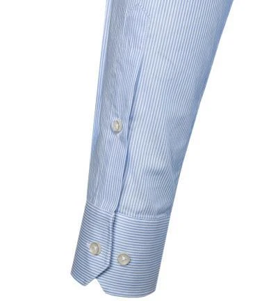 Pierre Cardin Hemd 1309/000/25423/9021 Popeline, Blau-weiß gestreift, Blau-weiß 3 Pierre Cardin Hemd 1309/000/25423/9021 Popeline, Blau-weiß gestreift, Blau-weiß – Bild 3