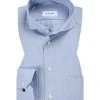ETON Slim Fit Hai 0316/76548/24 Hemd, Popeline, Hellblau meliert, Blaugrau