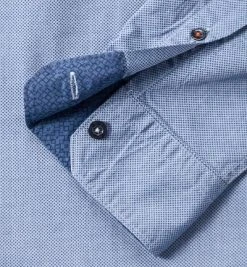 CERRUTI 1881 18CRR81 CERRUTI Hemd 52255/80/26369/797 Extra Slim Fit, Popeline, Jeansblau meliert, Blau -hemdenverkauf 243356 norm3