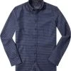 Marc O'Polo Hemd 627/1560/42062/D87 Shaped Fit, Baumwolle, Jeansblau gestreift, Combo