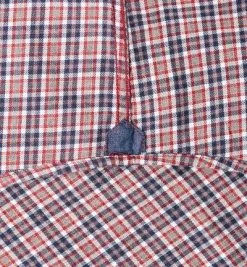 Lucky de Luca Hemd Tino 21344/1 Twill, Rot-blau kariert, Red -hemdenverkauf 246628 norm4