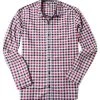 Lucky de Luca Hemd Nyro 21102/1 Baumwolle, Rot-blau kariert, Red