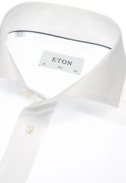 ETON Slim Fit Hai 2567/73511/00 Hemd, Popeline, Weiß -hemdenverkauf 248127 norm3
