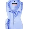 Seidensticker Hemd 675198/12 Slim Fit, Chambray, Hellblau meliert, Blau