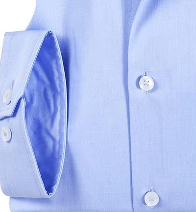 Seidensticker Hemd 675198/12 Slim Fit, Chambray, Hellblau meliert, Blau 3 Seidensticker Hemd 675198/12 Slim Fit, Chambray, Hellblau meliert, Blau – Bild 3