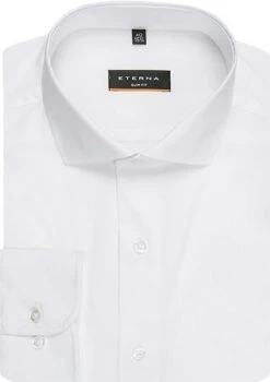 ETERNA slim fit 8424/F182/00 Hemd, Popeline, Weiß