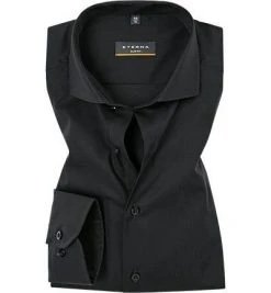 ETERNA slim fit 8424/F182/39 Hemd, Popeline, Schwarz