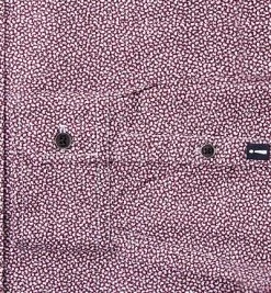 JOOP! Hemd JJSH-05Hanson K-W 30003507/601 Popeline, Bordeaux-weiß gemustert, Weinrot -hemdenverkauf 249540 norm3