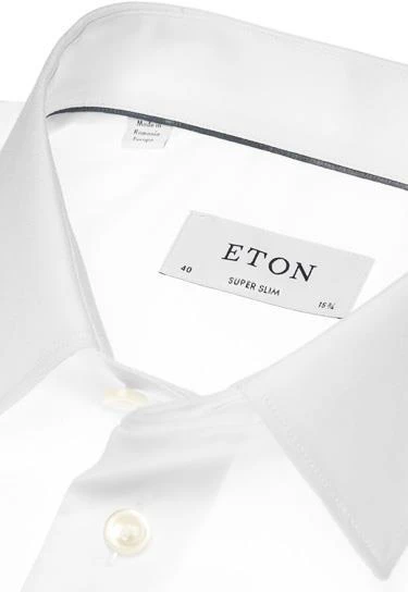 ETON Super Slim Fit Hai 2567/73811/00 Hemd, Popeline, Weiß 3 ETON Super Slim Fit Hai 2567/73811/00 Hemd, Popeline, Weiß – Bild 3
