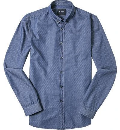 JOOP! Hemd JJSH-06Haye-W 30001316/420 Baumwolle, Jeansblau gemustert, Blau 1 JOOP! Hemd JJSH-06Haye-W 30001316/420 Baumwolle, Jeansblau gemustert, Blau