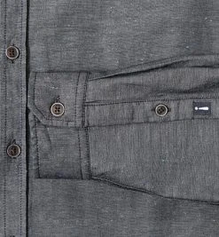 JOOP! Hemd JJSH-06Haye-W 30001320/021 Baumwolle, Grau meliert, Dunkelgrau -hemdenverkauf 251806 norm3