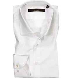 Windsor Hemd Torri Kent 13009100/199 Shaped Fit, Twill, Weiß