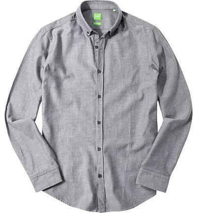 BOSS Green Hemd C-Baldasar 50320144/410 Modern Fit, Twill, Rauchblau meliert, Navy 1 BOSS Green Hemd C-Baldasar 50320144/410 Modern Fit, Twill, Rauchblau meliert, Navy
