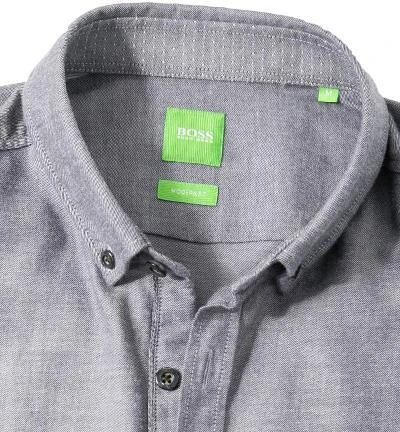 BOSS Green Hemd C-Baldasar 50320144/410 Modern Fit, Twill, Rauchblau meliert, Navy 2 BOSS Green Hemd C-Baldasar 50320144/410 Modern Fit, Twill, Rauchblau meliert, Navy – Bild 2