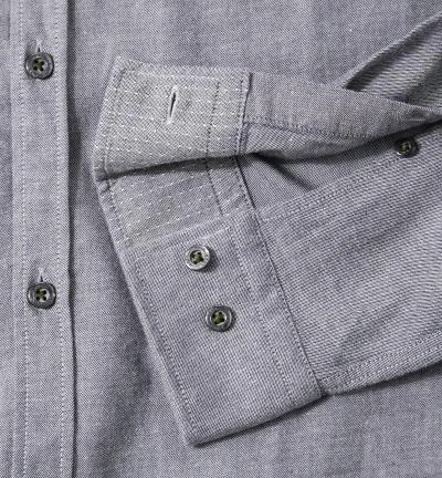 BOSS Green Hemd C-Baldasar 50320144/410 Modern Fit, Twill, Rauchblau meliert, Navy 3 BOSS Green Hemd C-Baldasar 50320144/410 Modern Fit, Twill, Rauchblau meliert, Navy – Bild 3