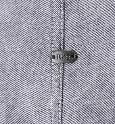 BOSS Green Hemd C-Baldasar 50320144/410 Modern Fit, Twill, Rauchblau meliert, Navy 4 BOSS Green Hemd C-Baldasar 50320144/410 Modern Fit, Twill, Rauchblau meliert, Navy – Bild 4