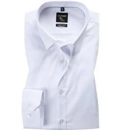 OLYMP Hemd No. Six Super Slim 0467/64/00 Super Slim Fit, Popeline, Weiß