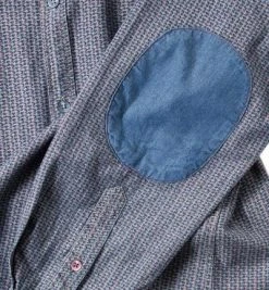 GAS Hemd 151145/062222/0194 Baumwolle, Blau-dunkelrot gemustert, Navy blue -hemdenverkauf 255761 norm3